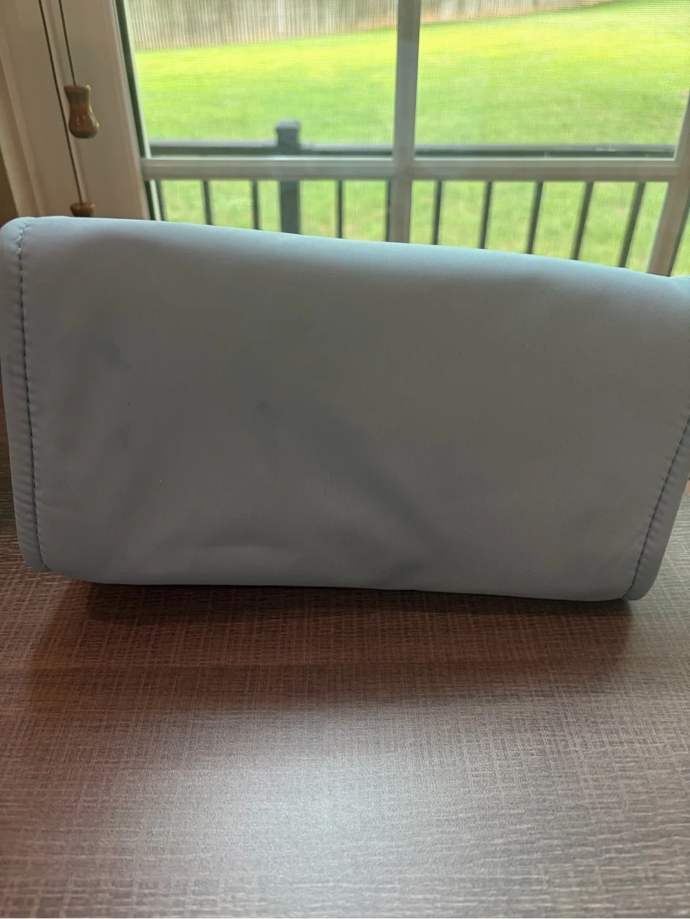 Away Featherlight Mini Daily Tote in Opal Blue EUC